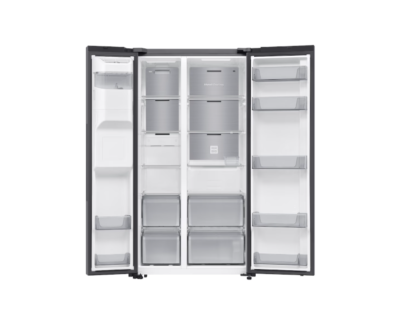 SAMSUNG AI Side-by-Side Refrigerator, SpaceMax 635L