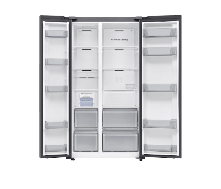 SAMSUNG Side-by-Side Refrigerator Twist Ice Maker 655L