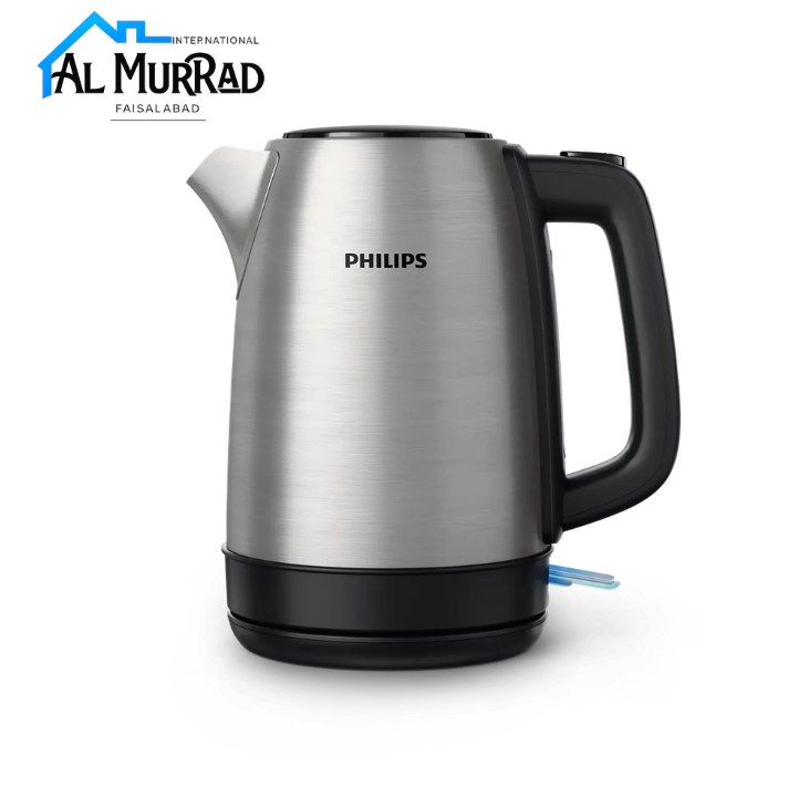 Philips Metal Kettle-Spring Lid, Light indicator